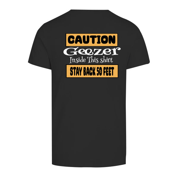 Caution Geezer  T-shirt