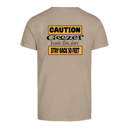 Caution Geezer  T-shirt