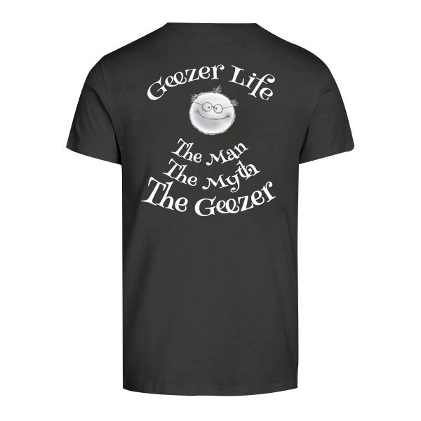 The Man, The Myth, The Geezer T-shirt