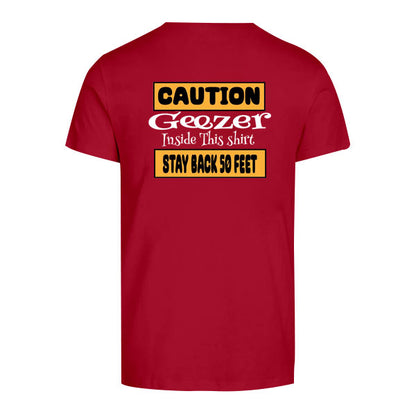 Caution Geezer  T-shirt