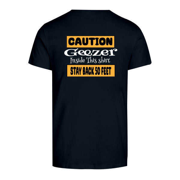 Caution Geezer  T-shirt