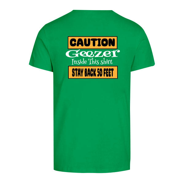 Caution Geezer  T-shirt